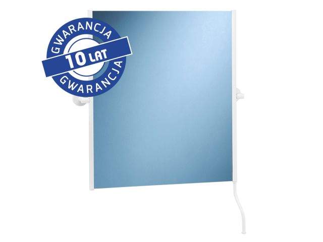 rila 0813 Lustro uchylne w oprawie czarnej matowej z uchwytem